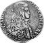 Italy 1/4 Filippo Carlo II 1676 KM# 87 CAROLVS II REX HISPANIARVM coin obverse