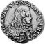 Italy 1/8 Filippo Carlo II 1676 KM# 85 CAROLVS II REX HISPANIARV coin obverse