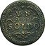 Italy 1 Soldo Ercole III d'Este 1783 C# 14 VN SOLDO coin reverse