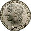 Italy 12 Carlini Joachim Murat 1810 Stack's Saint Ludovico sale 4-09, choice AU realized $13,000. KM# 250 GIOACCHINO NAPOL RE DELLE DUE SICILIE coin obverse