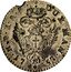 Italy 2 Lire (40 Soldi) Maria Theresa 1757 KM# 267 H B R A A DUX MAN 17 57 coin reverse