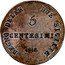 Italy 5 Centesimi Joachim Murat 1813 KM# 261 REGNO DELLE DUE SICILIE 5 CENTESIMI 1813 coin reverse