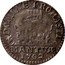 Italy 5 Soldo Ferdinando Carlo Gonzaga 1702 KM# 239 DOMINE PROBASTI MANTVAE 1702 coin obverse