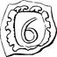 Italy 6 Soldo Manuta Coinage ND KM# 127 6 coin reverse