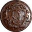 Italy 9 Cavalli Carlo. Naples 1756 IA//MM KM# 166 9 M M 1756 coin reverse