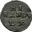 Italy Bolognino Alessandro II ND KM# 113 MI RANDV LAE coin reverse