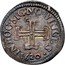 Italy Carlino Filippo III 1620 MC/C KM# 30 IN HOC SIGNO VINCES 1620 coin reverse