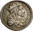 Italy Carlino Carlo II 1691 IM/AG-A KM# 116 CAR II DG REX HISP ET NEAP coin obverse