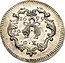 Italy Carlino Carlo II 1699 IM//AG-A KM# 119 AG A G X 16 99 coin reverse