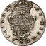 Italy Carlino Carlo III 1707 IM//AGA KM# 129 17 07 ARMIS EIDE ET A A G coin reverse