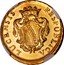 Italy Doppia Lucca Coinage 1749 KM# 57.1 LUCENSIS RESPUBLICA coin obverse