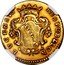 Italy Doppia Lucca Coinage 1750 KM# 57.2 LUCENSIS RESPUBLICA LIBERTAS coin obverse