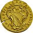 Italy Doppia Lucca Coinage 1758 KM# 68 LUCENSIS RESPUBLICA LIBERTAS coin obverse