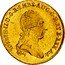Italy Doppia Joseph II. Milan 1783 LB KM# 216 IOSEPH II D G R IMP S AUG G H ET B REX A A coin obverse