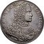 Italy Ducato Carlo VI 1715 IM//MFA KM# 135 CAR VI D G ROM EMPE coin obverse
