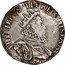 Italy Ducatone Filippo III 1608 KM# 3.2 PHILIPP(VS) III REX HISPAN(IA) coin obverse
