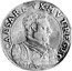 Italy Ducatone Modena 1612 DAV# 4025 CAESAR DVX MVT REG EC LS coin obverse