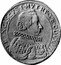 Italy Ducatone Francesco I d'Este. Modena 1633 DAV# 4031A FRANCISCVS I MVT RE(G) E(VS) C DVX VIII coin obverse