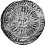 Italy Ducatone Ferdinando Gonzaga ND KM# 31 NON MVTVATA LVCE coin reverse