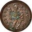 Italy Duetto Lucca Coinage 1754 KM# 40 SANCTUS PETRUS coin reverse
