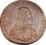 Italy Filippo Carlo II 1676 KM# 92 CAROLVS II REX HISPANIARVM 1676 coin obverse
