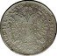 Italy Fiorino Ferdinando I 1848 GM KM# 281 REX LOMB ET VEN DALM GAL LOD ILL A A 1848 coin reverse