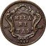 Italy Grano Carlo. Naples 1756 IA//MM KM# 158 HILA RI TAS M M 1756 coin reverse