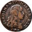Italy Grano Ferdinando IV 1790 P//CC KM# 205 FERDINAN IV SICILIAR REX P coin obverse