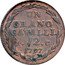Italy Grano Ferdinando IV 1797 P//RC KM# 220 (V)(U)N GRANO CAVALLI 12 C 1797 coin reverse