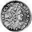 Italy Lira Ferdinando Carlo Gonzaga 1701 KM# 236 FERD CAR D G DVX MANT M 1701 coin obverse