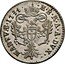 Italy Lira (20 Soldi) Carlo VI 1734 KM# 246 H B R A A DVX MANTVÆ 1734 coin reverse