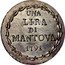 Italy Lira Leopold II. Manuta 1791 KM# 272 UNA LIRA DI MANTOVA 1791 coin reverse