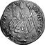 Italy Lira Francesco IV. Mantua ND KM# 5 SANCTVS ANSELMVS. EPS. coin reverse