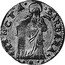Italy Parpagliola Carlo II Gonzaga ND KM# 169 SANCTA BARBARA coin reverse
