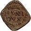Italy Quattrino Carlo III 1707 KM# 113 ML NI DVX coin reverse