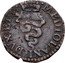 Italy Quattrino Carlo II ND KM# 67 MEDIOLANI DVX ET C coin reverse
