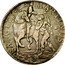 Italy Scudo Lucca Coinage 1754 KM# 66 SANCTUS MARTINUS coin reverse