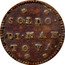 Italy Soldo Maria Theresa 1750 KM# 257 SOLDO DI MAN TOVA coin reverse