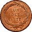Italy Soldo Maria Theresa 1777 S KM# 186 UN SOLDO 1777 coin reverse