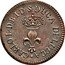 Italy 1 Soldo Carlo II. Lucca 1826 KM# A34 CARLO L D B I D S DUCA DI LUCCA coin obverse