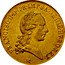 Italy Sovrano Franz II 1796 M KM# 241 FRANCISC II D G R IMP S A GE HIE HV BO REX M coin obverse