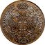 Italy Tallero (12 Lire) Carlo VI 1733 KM# 151 ARCH AUST DUX BU ET MANTUAE L 12 coin reverse