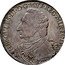 Italy Tallero Hercules III 1796 C# 1394 HERCVLES III D G MVT REG MIR DVX coin obverse