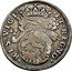 Italy Tari Carlo II 1687 AG-A KM# 104 HIS VICI ET REGNO 1687 A G A coin reverse