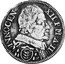 Italy 1/12 ECU Innocent XII 1693 II KM# 107 INNOCEN XII P M A II coin obverse