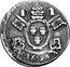 Italy 1/12 ECU Innocent XII 1693 II KM# 105 PETRVS CARD OTTHOBONVS LEGAT 1693 coin reverse