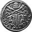 Italy 1/2 Baiocco Benedict XIV 1753 KM# 154 BENE XIV coin obverse
