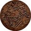 Italy 1/2 Baiocco Clement XIII 1759 1759 KM# 158 CLEM XIII P M coin obverse