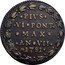 Italy 1/2 Baiocco Pius VI 1781 VII KM# 293 PIVS VI PONT MAX AN VII 1781 coin reverse