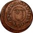 Italy 1/2 Baiocco 1798 KM# 5 Provisional Republic Standard Coinage ANNO PMO REIP FIRM 1798 coin reverse
